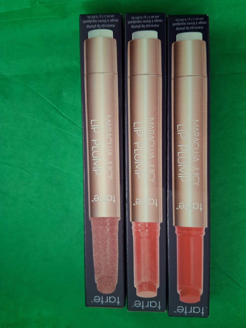 tarte Maracuja Juicy Lip Plump - Pink / Coral / Red Shades